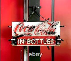 Coca Cola Neon tube Sign American Goods Store Garage Display signboard New