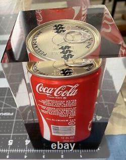 Coca-Cola Peel a Fortune Lucite Can in Very Good Condition