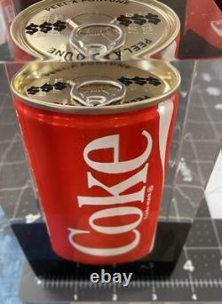 Coca-Cola Peel a Fortune Lucite Can in Very Good Condition