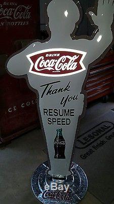 Coca-Cola Policeman Sign
