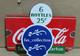 Coca Cola Porcelain Enamel Sign 13 x 9.5 Inches 1 Sided