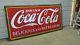 Coca Cola Porcelain Sign