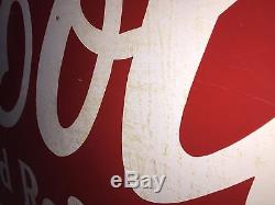 Coca Cola Porcelain Sign Drug Store