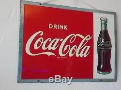 Coca Cola Porcelain Sign Made in England
