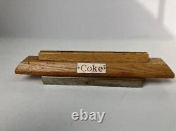 Coca Cola Rog Glass Coke Reverse Glass Cash Register Sign