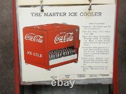 Coca Cola Salesman Sample Cooler Books