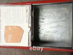 Coca Cola Salesman Sample Cooler Books