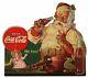 Coca Cola Santa Claus Christmas Train Heavy Duty USA Made Metal Advertising Sign