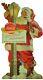 Coca Cola Santa Claus Lightpost 24 Heavy Duty USA Metal Coke Advertising Sign