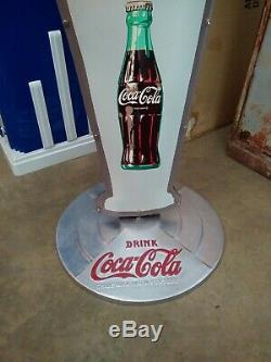 Coca Cola School Guard Crossing Policeman Double Sided Sign