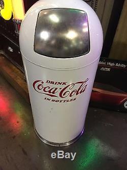 Coca Cola Trash Can 36 Inch Tall