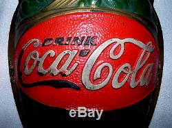 Coca Cola Ultra Rare Sconce 1930's WOW! Collector's Find Vintage Soda Coke Pepsi