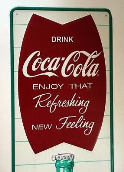 Coca-Cola Vertical Fishtail Limited Edition Metal Sign (38 by 18)