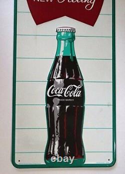 Coca-Cola Vertical Fishtail Limited Edition Metal Sign (38 by 18)