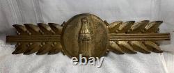 Coca Cola Vintage 1930's Embossed Tin Sign