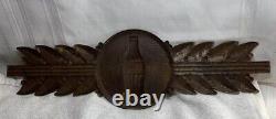 Coca Cola Vintage 1930's Embossed Tin Sign