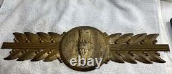 Coca Cola Vintage 1930's Embossed Tin Sign