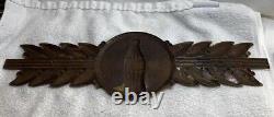 Coca Cola Vintage 1930's Embossed Tin Sign