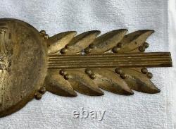 Coca Cola Vintage 1930's Embossed Tin Sign