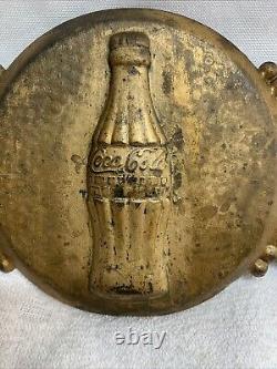 Coca Cola Vintage 1930's Embossed Tin Sign