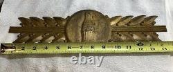 Coca Cola Vintage 1930's Embossed Tin Sign