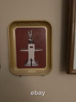 Coca-Cola Vintage Tray / Sign The Crown Soda Machine