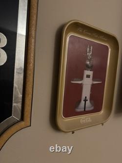 Coca-Cola Vintage Tray / Sign The Crown Soda Machine