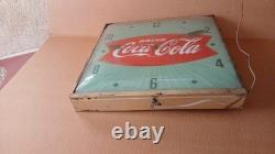 Coca-Cola Vintage Working Clock 1940s-1950s Pam Clock