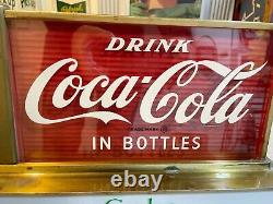 Coca Cola Waterfall Motion Light Up Sign