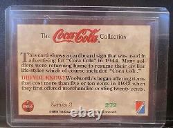 Coca Cola Ww2 Just Like Old Times 1944 /1945 Advertising Poster Large