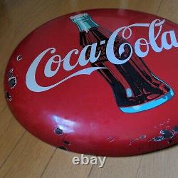 Coca-Cola bottle Button Sign Display Interior Penny Japan