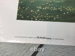 Coca Cola jim harrison print fine art 1996 certificate of authenticity SIGNED