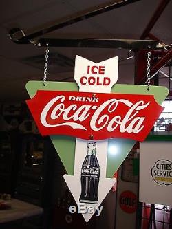 Coca-cola 1940s 1950s 1960s Bottle Style Nostalgic 3-d Advertising Sign