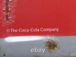 Coca-cola Embossed Metal Sign Take Home A Carton 6-pack