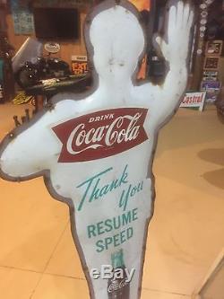 Coca-cola Policeman Sign Crossing Guard