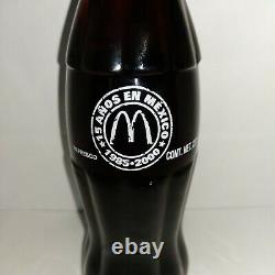 Coca cola bottle mexican, commemorative, 15 years, McDonald's store, mexico