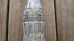 Coca cola bottle sign door push and pull advertisement. RARE