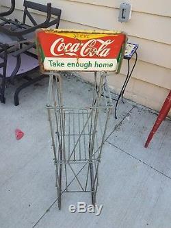 Coca cola display rack