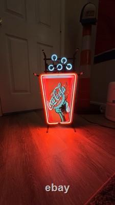 Coca cola neon sign vintage