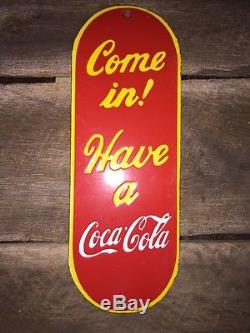 Coca cola palm push door COKE