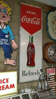 Coca cola vintage sign original