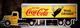 Cocacola Delivery Semi Sign Porcelain Collectible, Rustic, Advertising