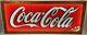 Custom Large Coca Cola Soda Light Up Box Sign Stained Oak Hardwood Frame 45 x 18