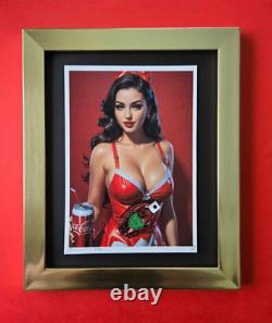 DEATH NYC Signed Original Hand Signed Print Framed LtEd COA My Coca Cola Dream