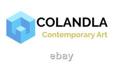 Death NYC Original FramedPop Art Hand Signed Marilyn Loves Coca Cola Coke