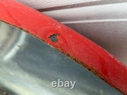 Drink COCA-COLA 48 Porcelain sign Coke Button Shape 1950'S VINTAGE Advertising