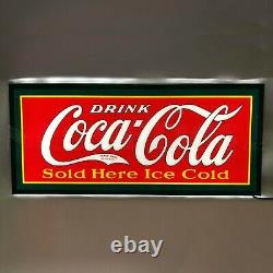 Drink Coca COla LED sign wall lamp light Neon Lighted Soda Fountain Machine