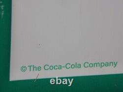 Drink Coca Cola Fishtail Vertical Embossed Sign