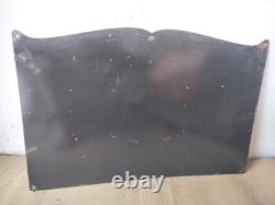 Drink Coca Cola Fountain Service Porcelain Enamel Sign 27 x 18 Inches