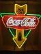 Drink Coca Cola Ice Cold Coke Bar 24x24 Neon Light Sign Lamp HD Vivid Printing